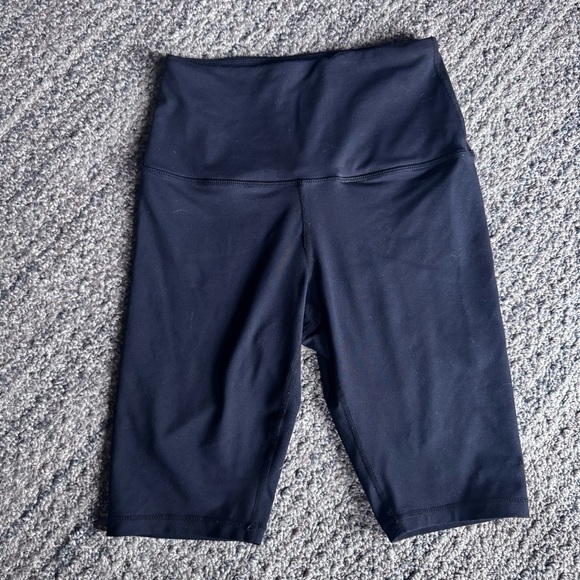 SASKI - Black High-Waisted Biker Shorts - Picture 1 of 2